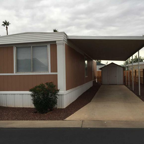 Shamrock Manufactured Home Community 8427 W. Glendale Avenue #156Glendale, AZ 85305
