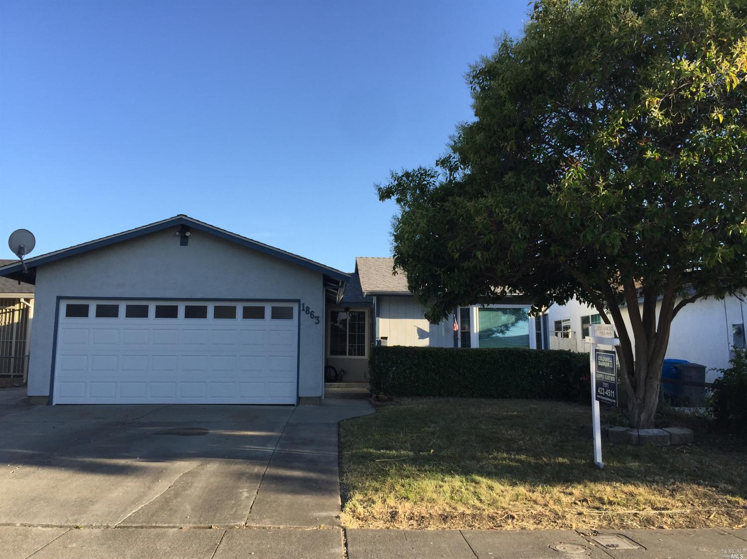 For Sale: 1863 Mini Dr Vallejo, CA 94589