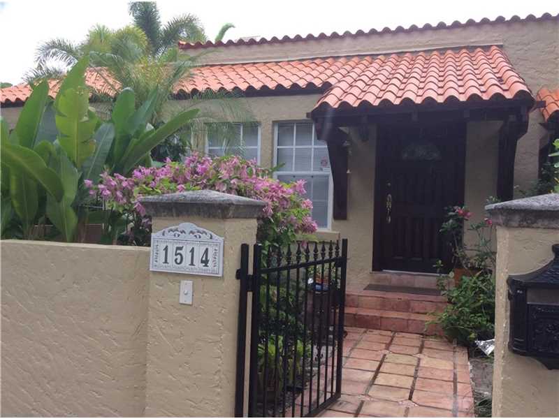 For Sale: 1514 Capri St Miami, FL 33134