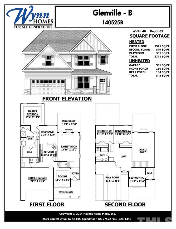 For Sale: 4590 Harris Brook Dr #LOT 11 Raleigh, NC 27616