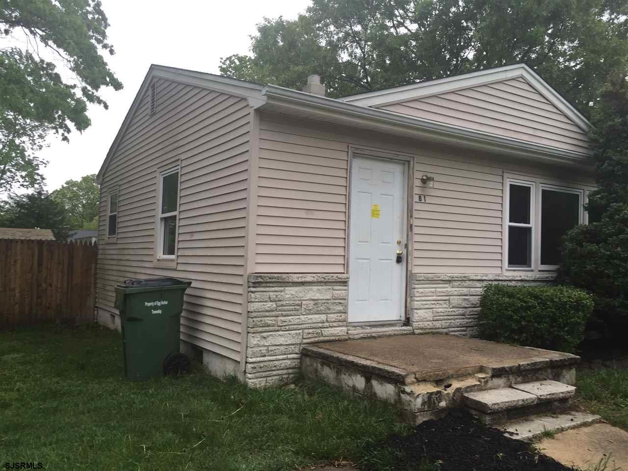 For Sale: 81 Robert Best Rd Egg Harbor Township, NJ 08234