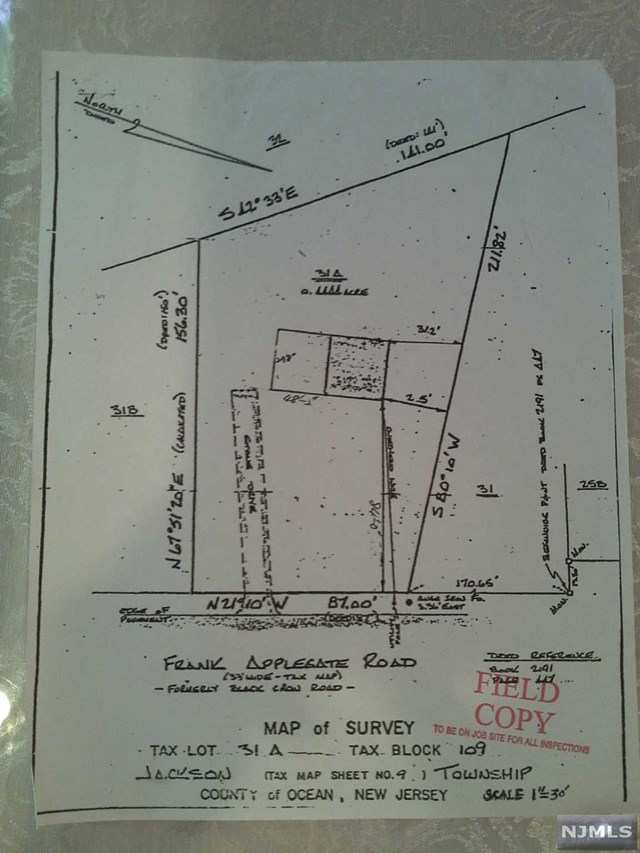 For Sale: 224 Frank Applegate Rd Jackson, NJ 08527