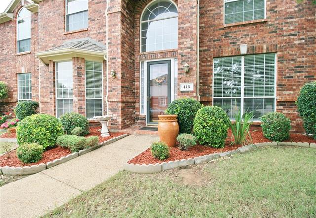 For Sale: 416 Crestview Point Dr Lewisville, TX 75067