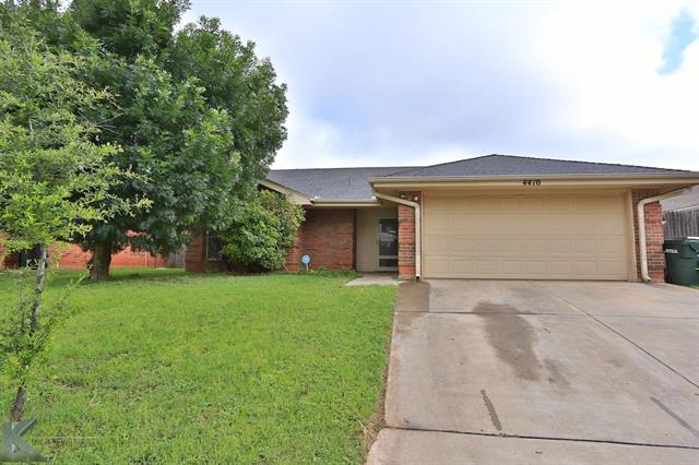 For Sale: 4410 Bob O Link Dr Abilene, TX 79606