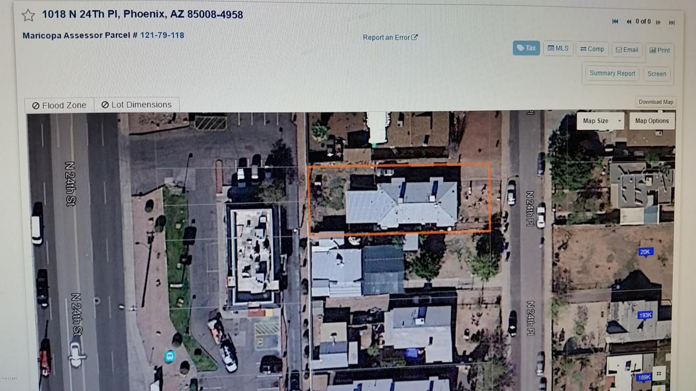 1018 N 24TH Place, Phoenix, AZ 85008