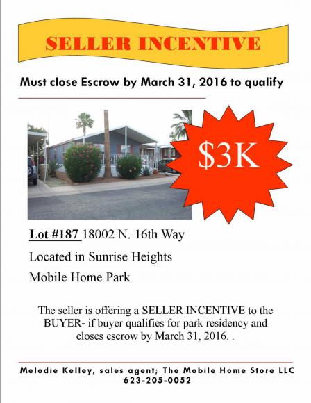 Sunrise Heights18002 N. 16th Way #187Phoenix, AZ 85022