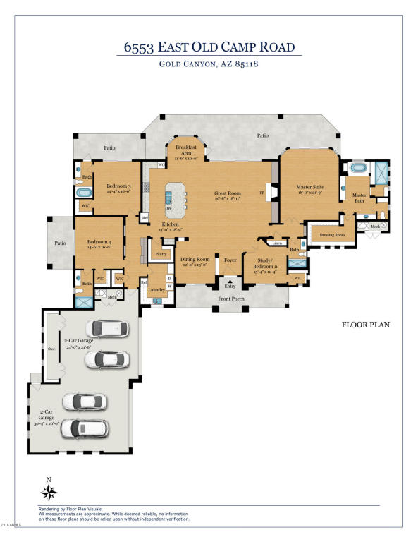 6553 E OLD CAMP Road, Gold Canyon, AZ 85118