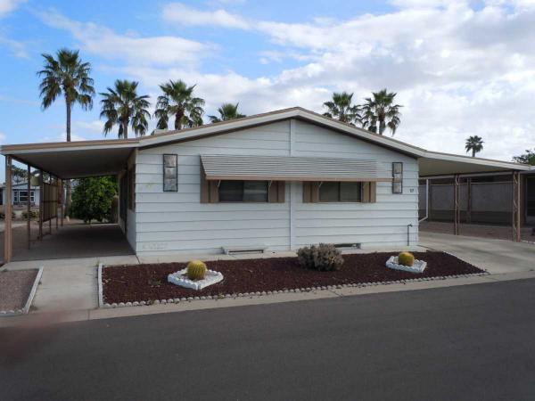 Holiday Palms Mobile Home Park9302 E. Broadway Rd. #57Mesa, AZ 85208