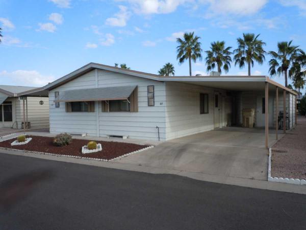 Holiday Palms Mobile Home Park9302 E. Broadway Rd. #57Mesa, AZ 85208