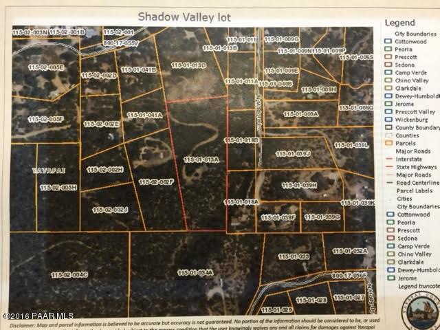 0 W Shadow Valley Ranch Road, Prescott, AZ 86305
