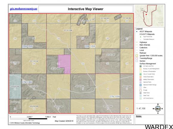 0 FRY MINE ROAD, Dolan Springs, AZ 86441