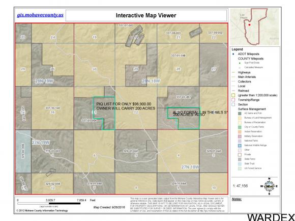 0 FRY MINE ROAD, Dolan Springs, AZ 86441