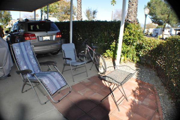 Golden Village Palms RV Resort 3600 w florida ave Space 180Hemet, CA 92545