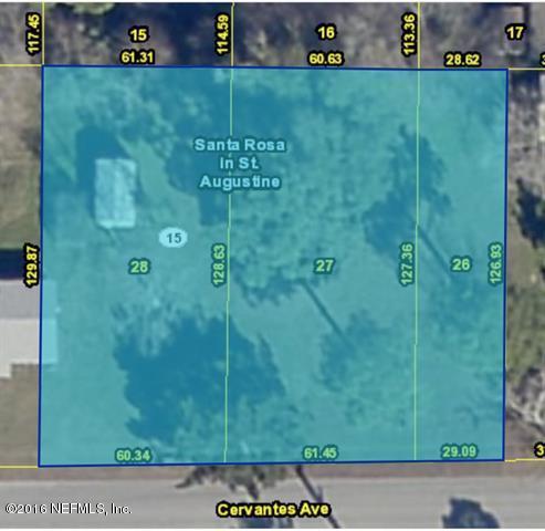 0 CERVANTES AVE, St Augustine, FL 32084