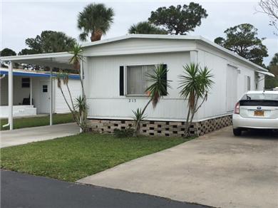 Quail Hollow Mobile Home Park2051 Pioneer Trail # 213New Smyrna Beach, FL 32168