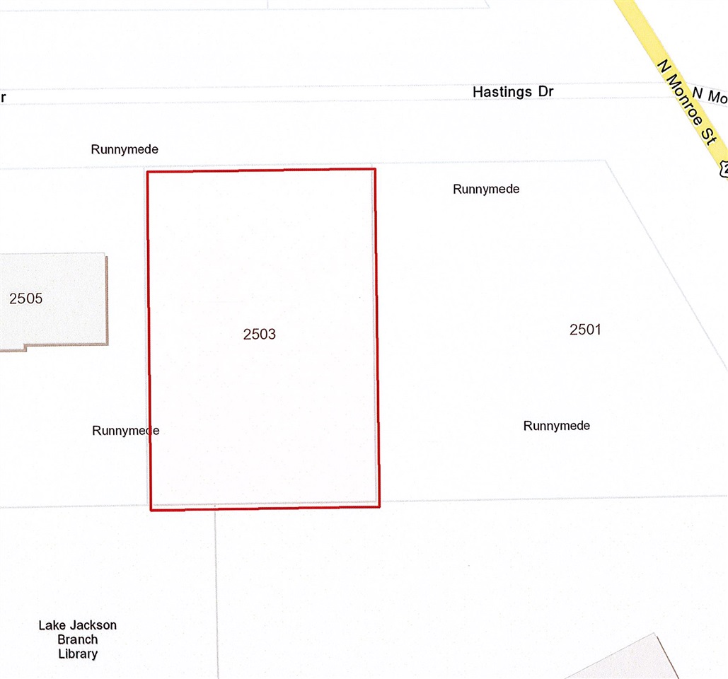 2503 HASTINGS DR, Tallahassee, FL 32303
