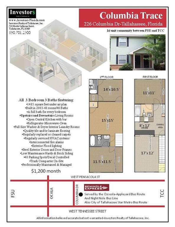 226-7 Columbia, Tallahassee, FL 32304