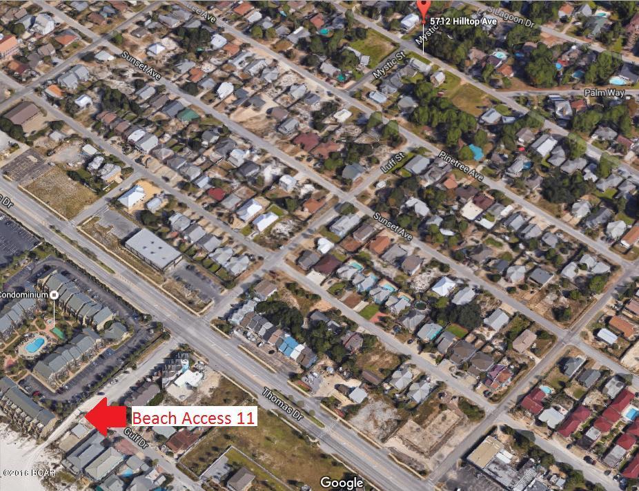 5710 HILLTOP Avenue, Panama City Beach, FL 32408