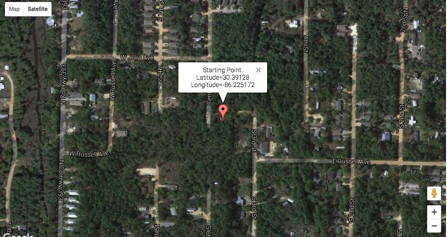 Lot 17 CENTRAL 6TH Street, Santa Rosa Beach, FL 32459