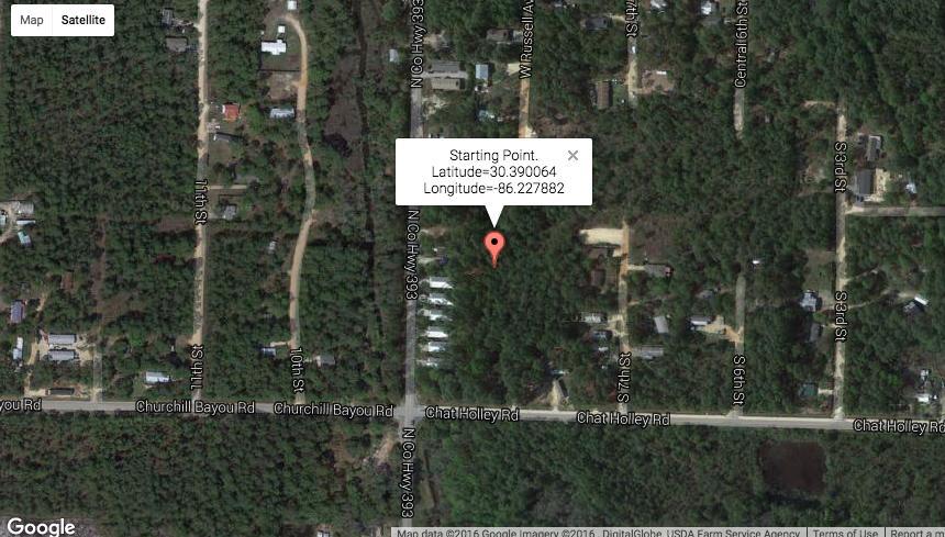 Lot 4 Central 8th Street, Santa Rosa Beach, FL 32459