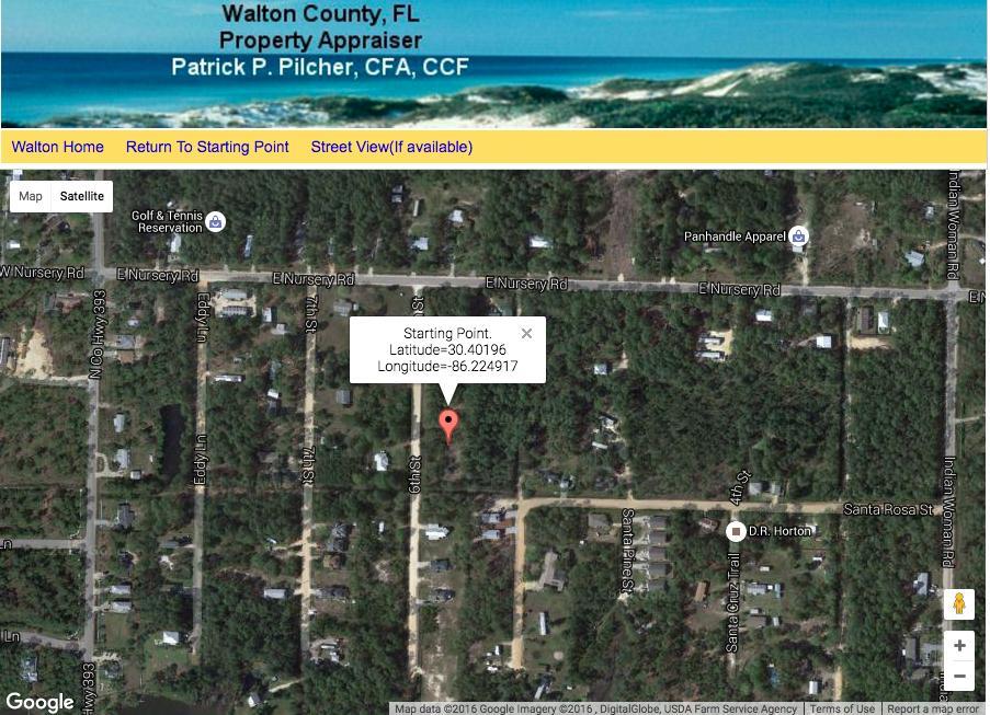 85 N 6th Street, Santa Rosa Beach, FL 32459