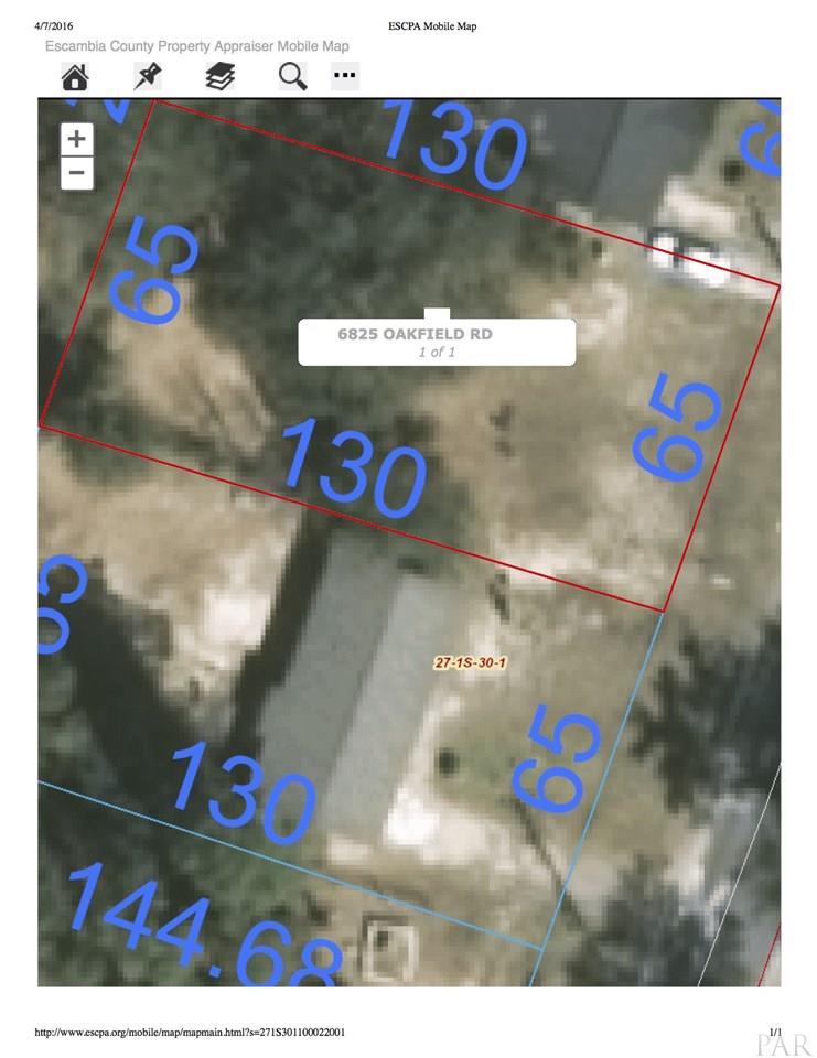 6825 OAKFIELD RD, Pensacola, FL 32503