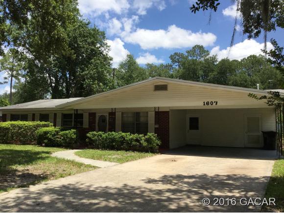 1603 Northeast 15th Terrace, Gainesville, FL 32609