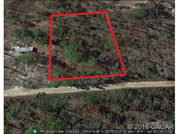 LOT 12 Northeast 108th Terrace, Bronson, FL 32621