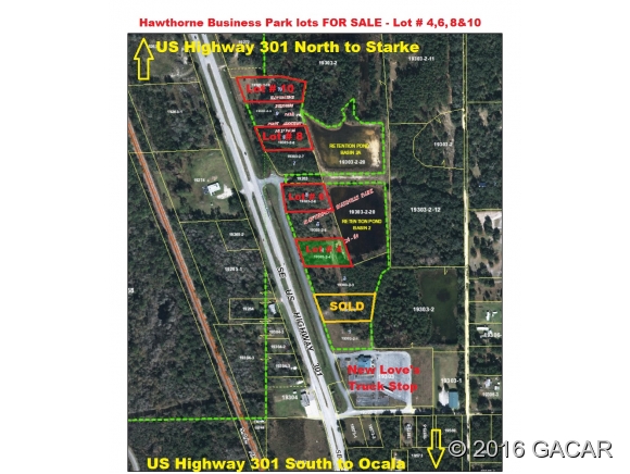 Lot 4 US Highway 301 - Hawthorne Busi Park, Hawthorne, FL 32640