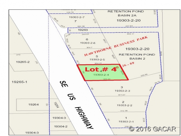 Lot 4 US Highway 301 - Hawthorne Busi Park, Hawthorne, FL 32640