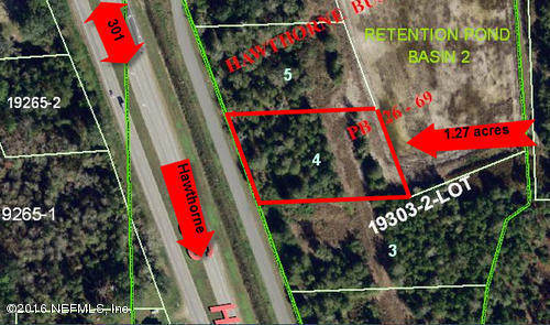 LOT # 4 US HIGHWAY 301, Hawthorne, FL 32640