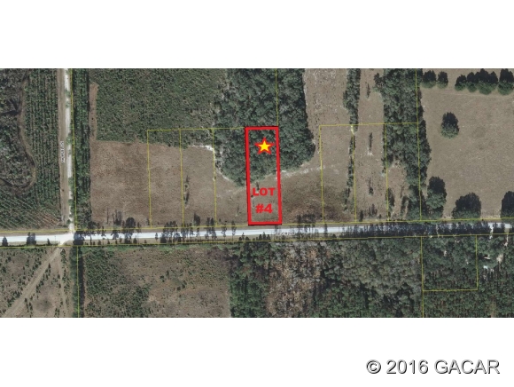 0 CR 21B - LOT # 4 Road, Keystone Heights, FL 32656