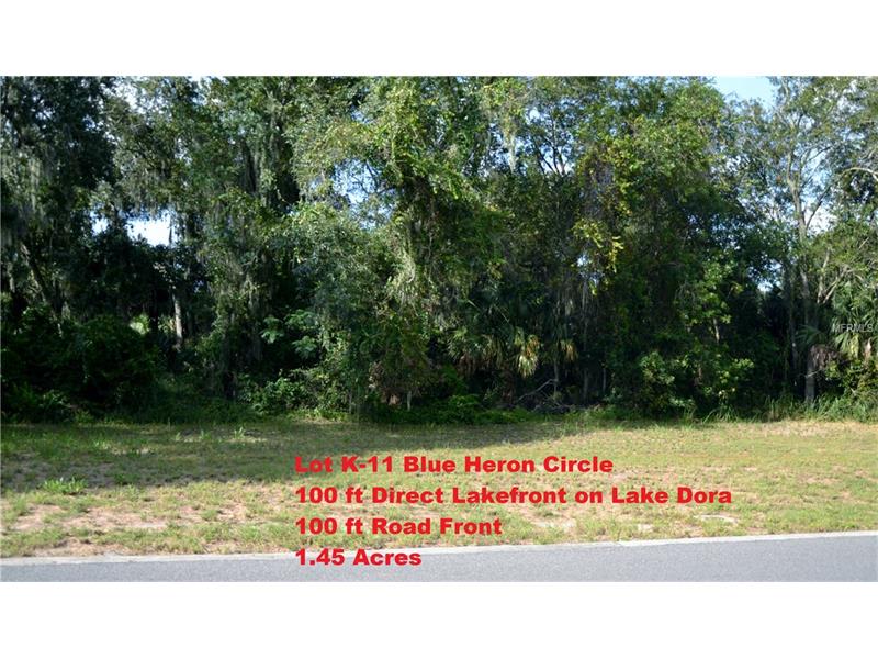 Lot K-11 BLUE HERON CIRCLE, Tavares, FL 32778