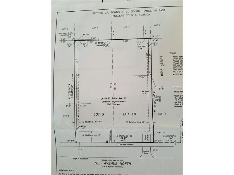 10883 70TH AVENUE, Seminole, FL 33772