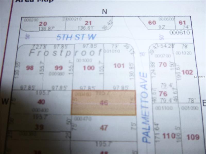 PALMETTO AVENUE, Frostproof, FL 33843