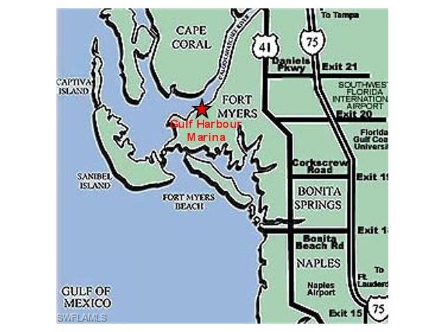 48' BOAT SLIP AT GULF HARBOUR MARINA FT. MYERS FL, Fort Myers, FL 33908