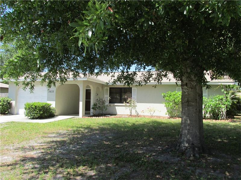 5833 COUNTRYWOOD DRIVE, Sarasota, FL 34232