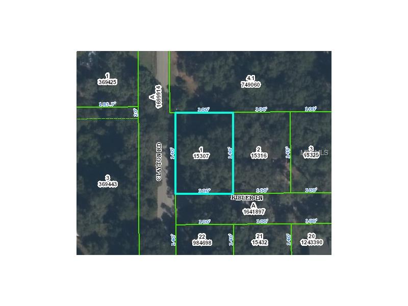 0 KIBLER LANE, Brooksville, FL 34601