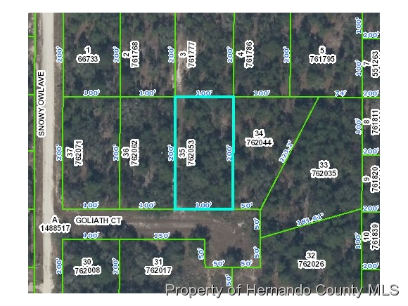 LOT35 GOLIATH CT, Brooksville, FL 34614