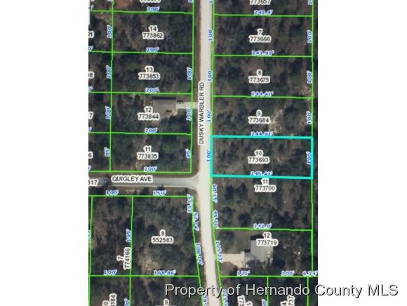 0 DUSKY WARBLER RD, Brooksville, FL 34614