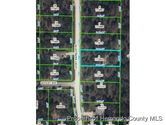 0 DUSKY WARBLER RD, Brooksville, FL 34614