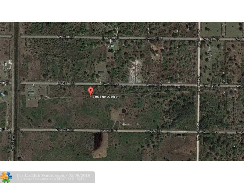 18078 NW 278 Street, Other City - In The State Of Florida, FL 34972