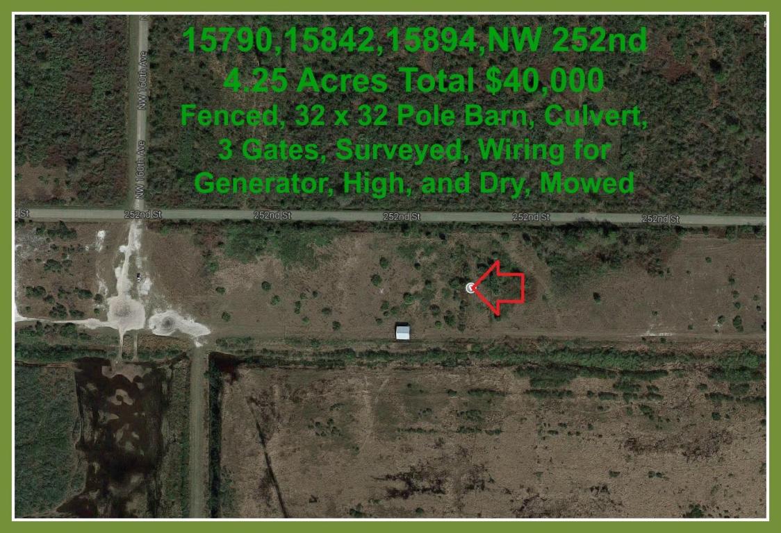 15842 NW 252nd Street, Okeechobee, FL 34972