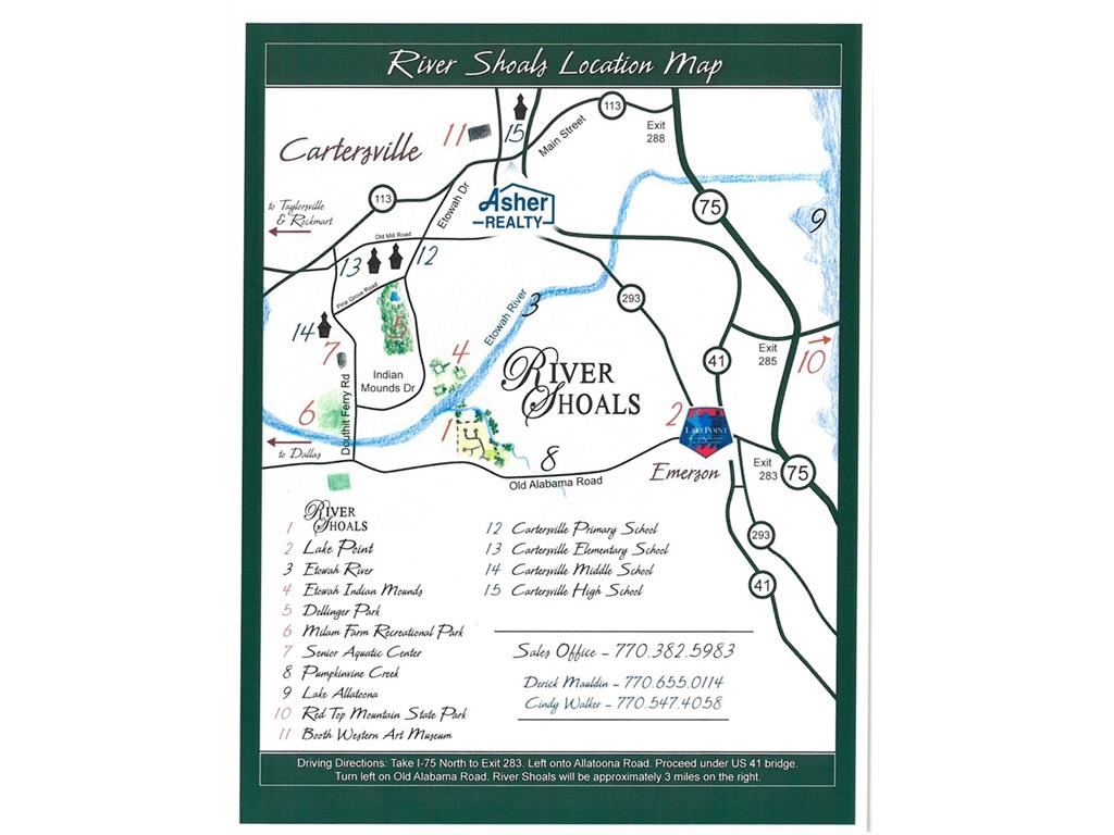 6 River Shoals Drive SE, Cartersville, GA 30120