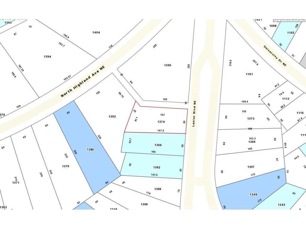 1374 Lanier Boulevard, Atlanta, GA 30306