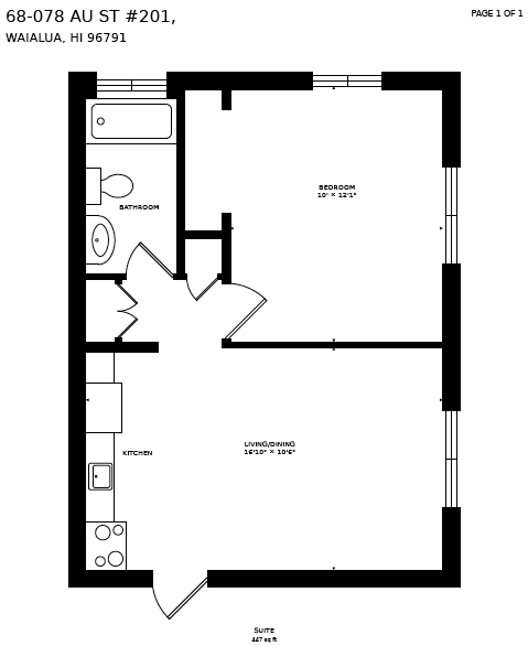 68-078 Au St #201, Waialua, HI 96791