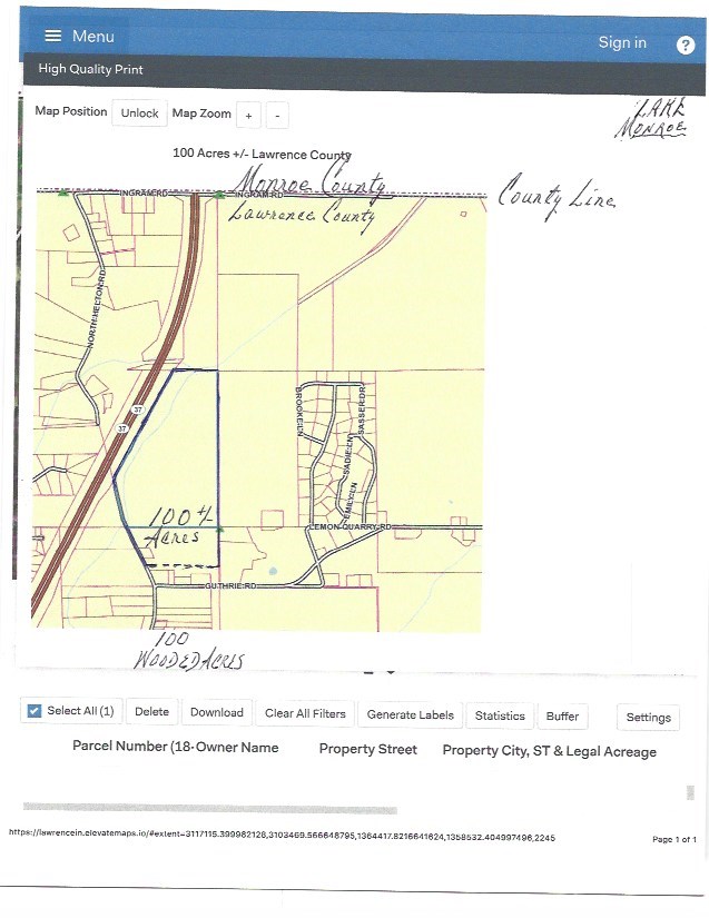 000 Guthrie Road, Bedford, IN 47421