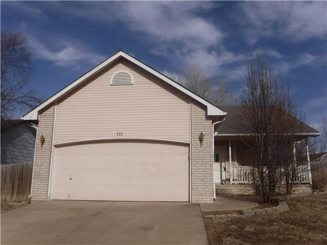 232 W Tall Tree RdDerby, KS, 67037Sedgwick County