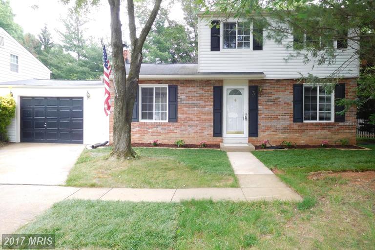 3 MINERAL SPRINGS COURT, Gaithersburg, MD 20877