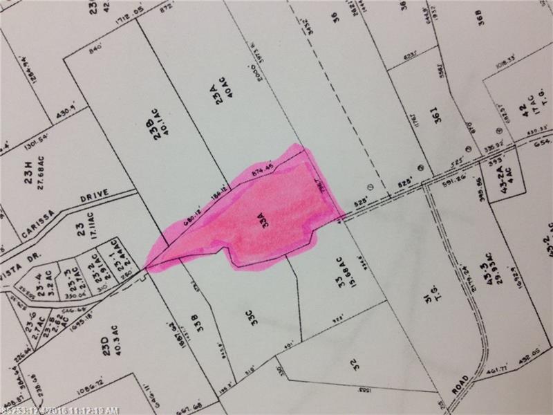 Map 8 - Lot 33A North RD, Bridgton, ME 04009